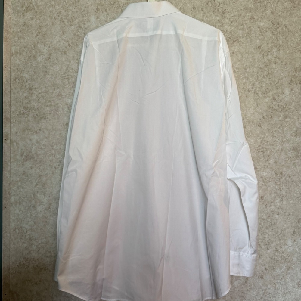 Polo Ralph Lauren Regent Classic Fit White Dress Shirt 17.5 34/35 Mens LS - Picture 2 of 6
